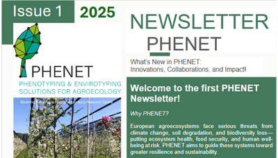 Our first PHENET newsletter is out now!