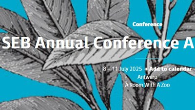 “Reminder: SEB Annual Conference 2025 – Plant Biology Sessions